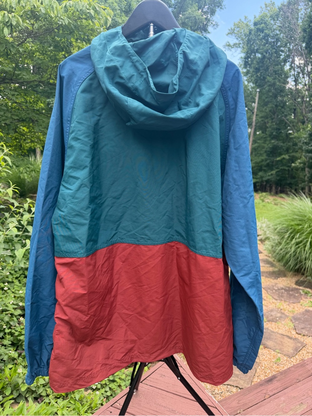 L.L. Bean Men’s Mountain Classic Anorak Jacket with Aztec Print- Size XL Tall - Picture 2 of 10